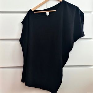 Asymmetrical Off-The Shoulder Top
